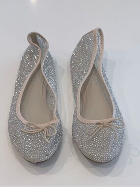 Aldo Crystal Embellished Ballet Flats